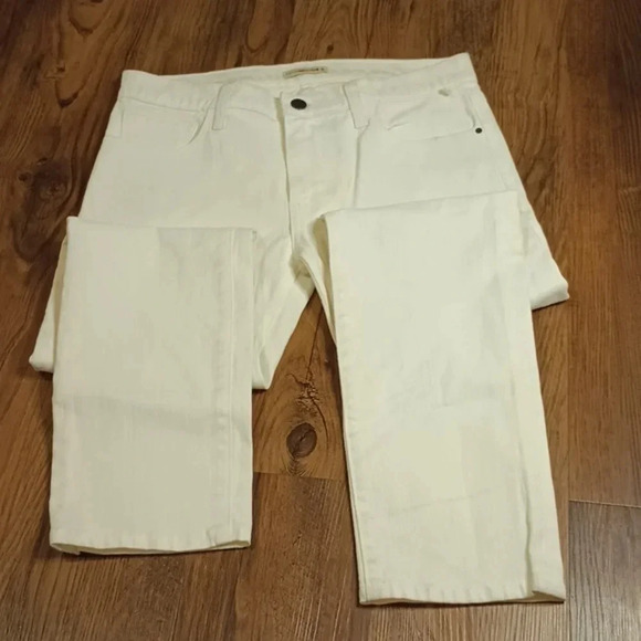 Triarchy White w Accent Pocket Blue Denim Boot Cut Jean CCC - Picture 1 of 4